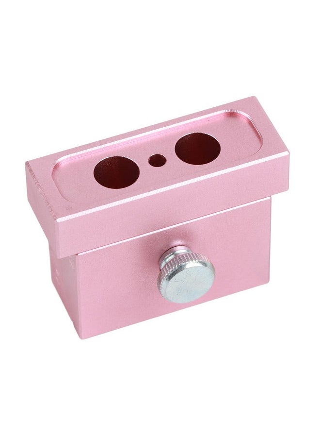 HURRISE Lipstick Maker,Lipstick Mold,Diy Lipstick Maker Mold, Makeup Cosmetics Lipstick Mould Silicone Mold Making Tool Aluminum Alloy Lip Balm Maker Tool  - Image 5