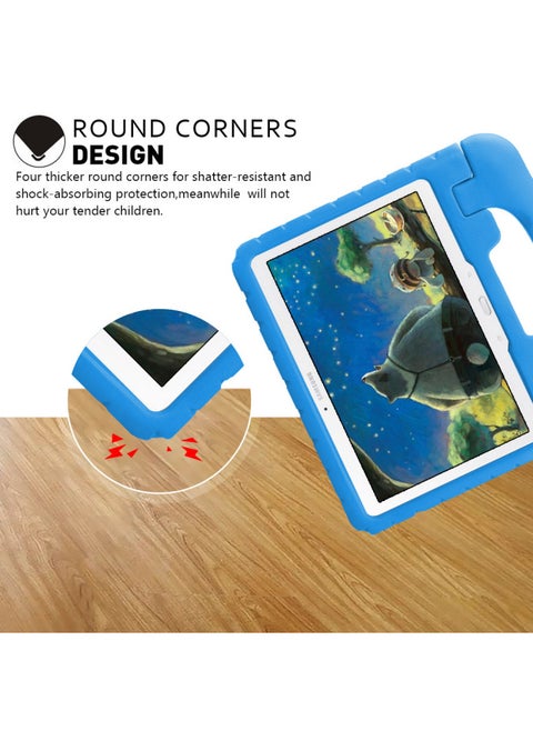 2020 Student Computer Bag Protective Cover EVA Learning Machine Drop-resistant Shell MediaPad T5/M5/M6 In Stock-Color:Blue-Applicable Model:sx T800