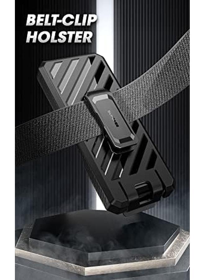 SupCase Unicorn Beetle Case For Galaxy Z Fold 4 5G 2022 Rugged Belt Clip Shockproof Protective Case With Built In Screen Protector And Kickstand Black - Image 3