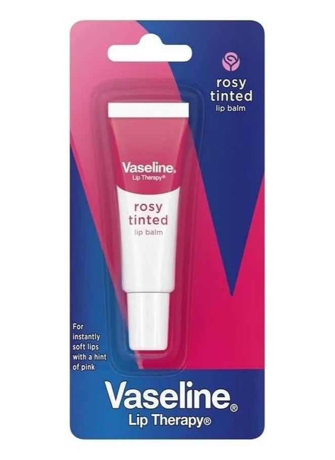 Vaseline Lip Therapy Rosy Tinted Lip Balm 10gm  - Image 1