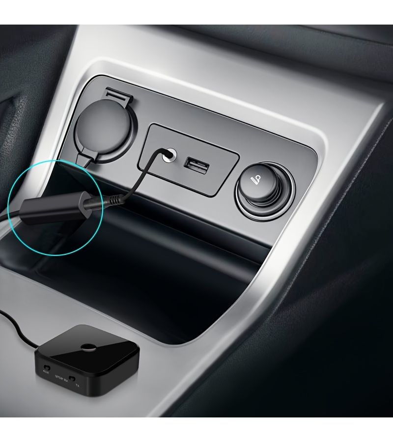 Black 3.5mm Audio Ground Loop Noise Isolator Anti Interference Filter For Car - Image 4
