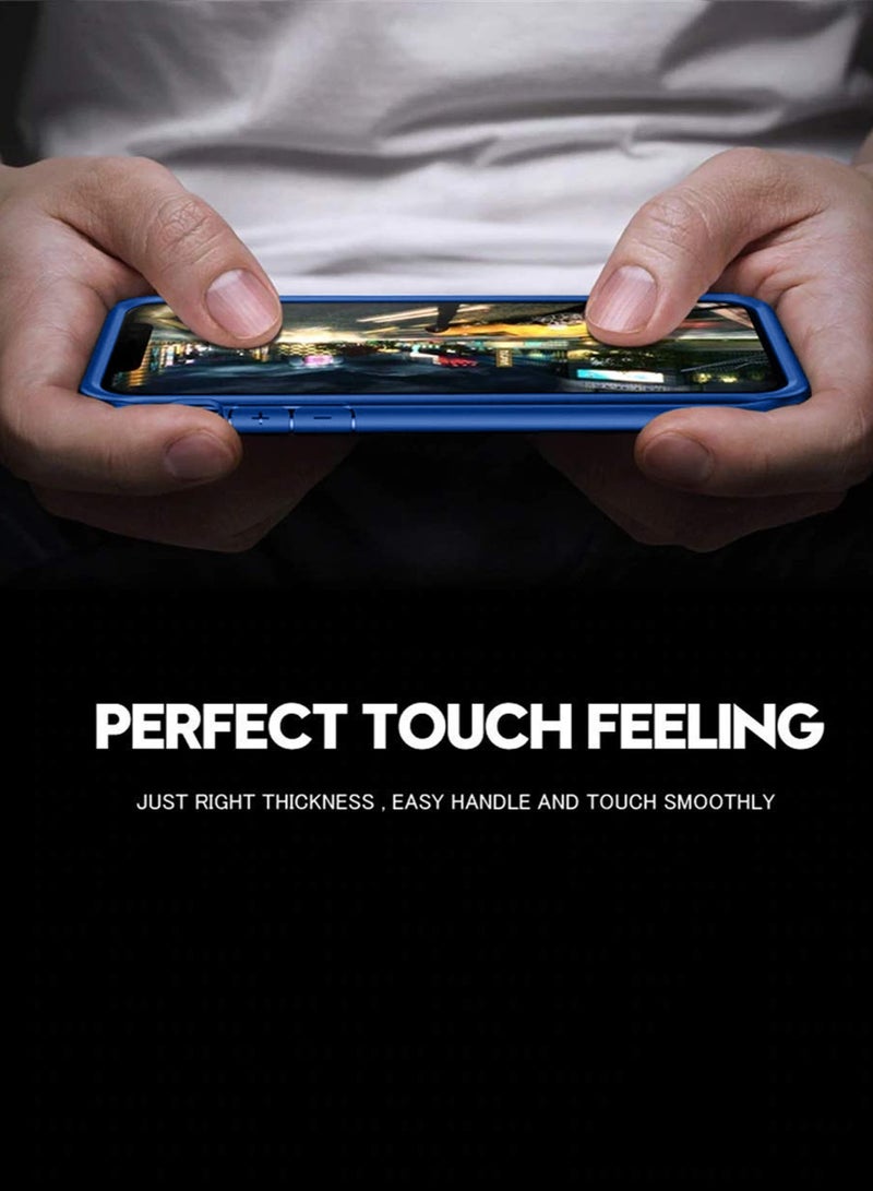 Wtech Premium Soft Liquid Silicone Case Cover For Samsung Galaxy A35 5G 2024 Navy Blue - Image 2