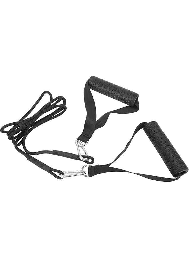 إيروريكس حبل ثلاثي الرؤوس بمقبض قبضة، كابل ضغط ثلاثي الرؤوس، معدات عضلات البطن لنظام البكرة - Image 1