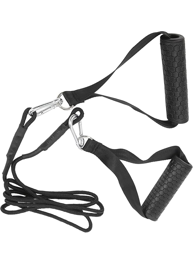 إيروريكس حبل ثلاثي الرؤوس بمقبض قبضة، كابل ضغط ثلاثي الرؤوس، معدات عضلات البطن لنظام البكرة - Image 5