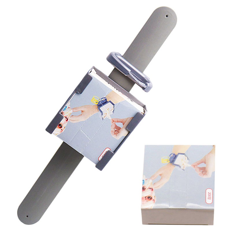 1 Set Hair Perms Paper Breathable Hair Dye Paper Perming Paper with Wristband and Buckle - Image 1