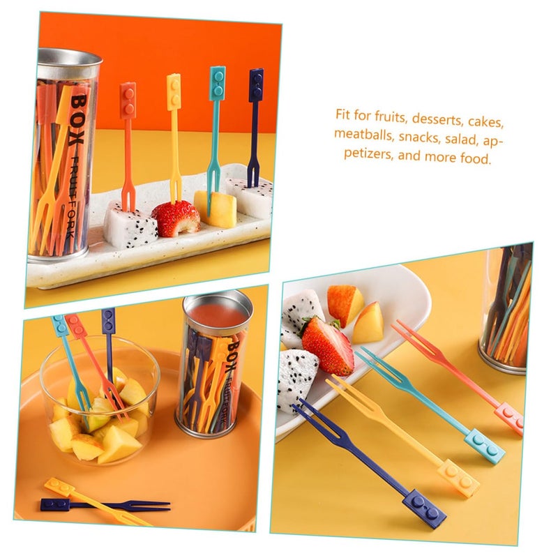 Disposable Fruit Forks 2 Pack Mini Dessert Picks For Party Appetizer Home And Catering Use - Image 4