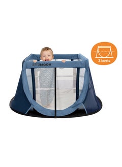 Instant travel bed without the possibility of making a house core AeroMoov . Blue
