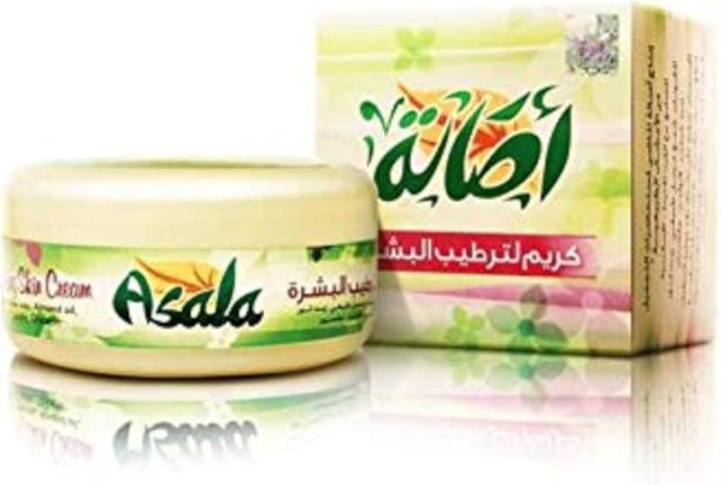 Asala skin cream with almond and ruca oil, 30 ml