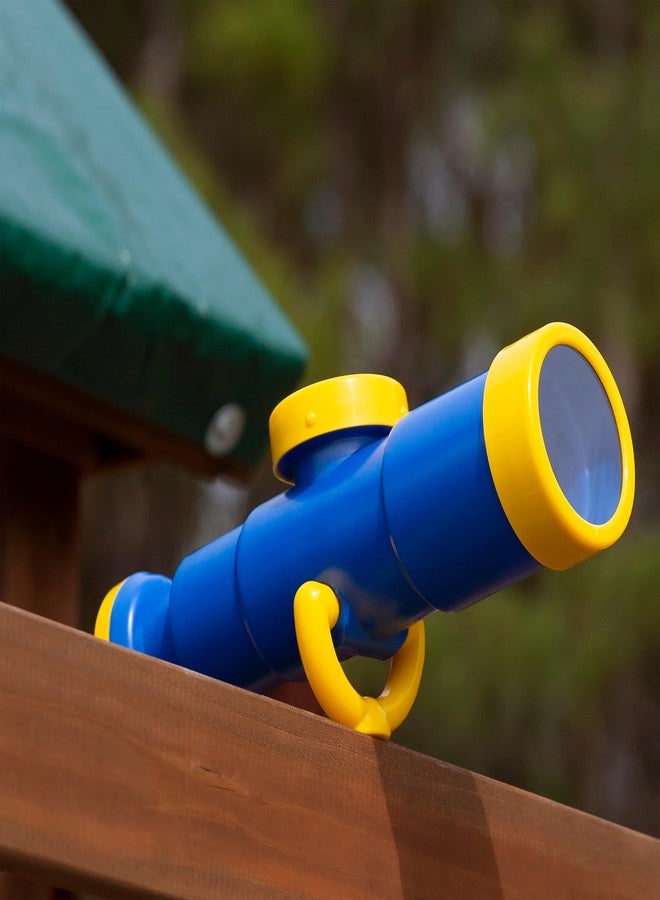 Swing-N-Slide WS 4665 Non-Magnifying Telescope with Compass Swing Set Attachment, Blue and Yellow - Image 4