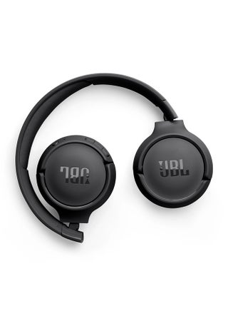 Tune 520Bt Wireless On Ear Headphones Pure Bass Sound 57H Battery Hands Free Call Plus Voice Aware Multi Point Connection Lightweight And Foldable Black - view 3