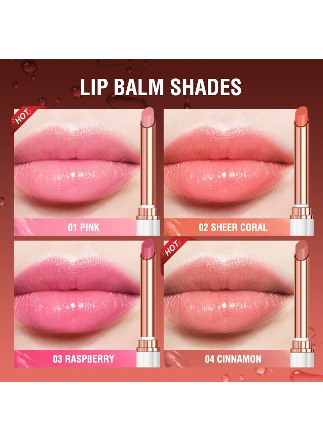 أوتو O.TWO.O Stamens Color Changing Lip Balm – Moisturizing, pH-Activated Tint(#4,CINNAMON) - Image 2