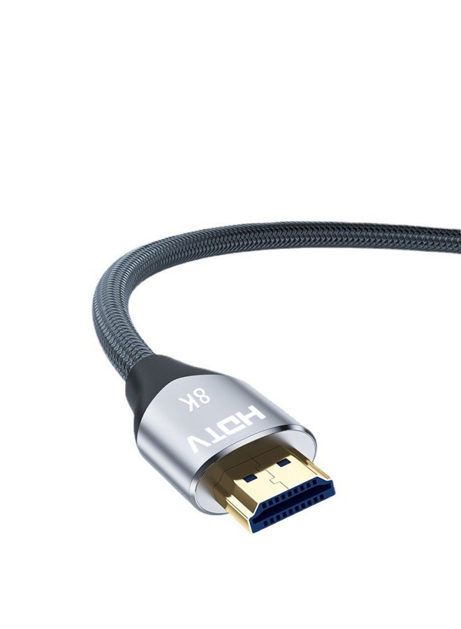 نيوترل كابل بيانات HDMI 2.1 عالي الدقة 8K لخط التلفزيون والكمبيوتر وجهاز العرض وصندوق التلفزيون بتردد 144 هرتز، مصنوع من سبائك الألومنيوم - Image 5
