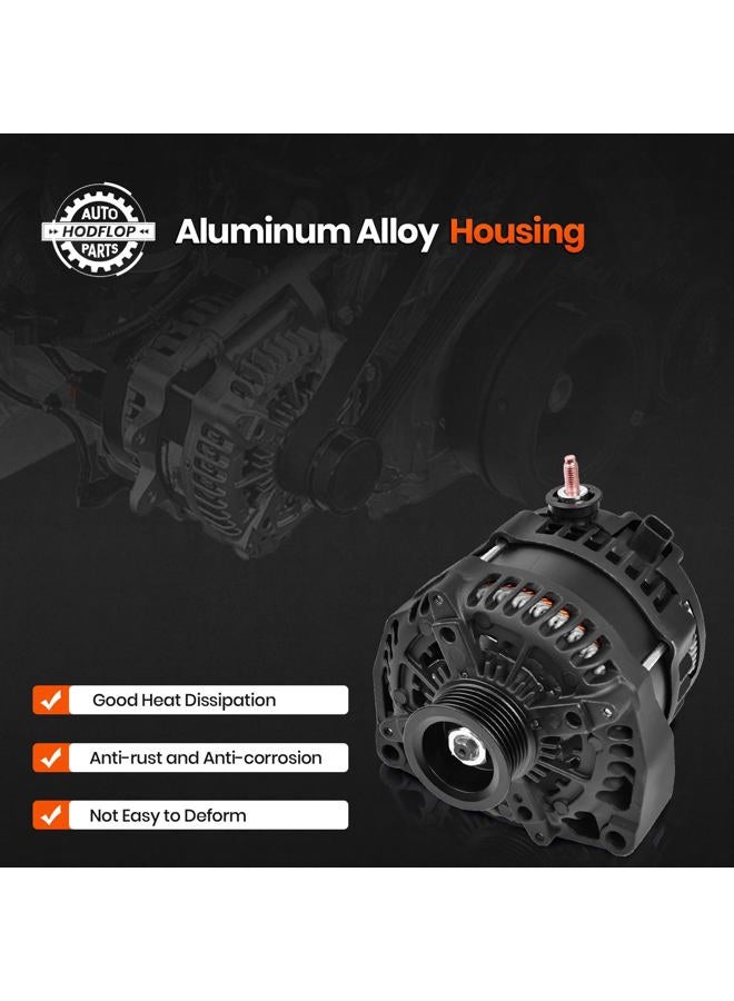 hodflop 15093928 14V 300Amp High Output Alternator Compatible with Cadillac Escalade & Chevy Avalanche Suburban Tahoe & GMC Yukon 2007-2011 & Hummer H2 2008-2009, 4.3/4.8/5.3/6.0/6.2/6.6L 15857608 15905871 - Image 5