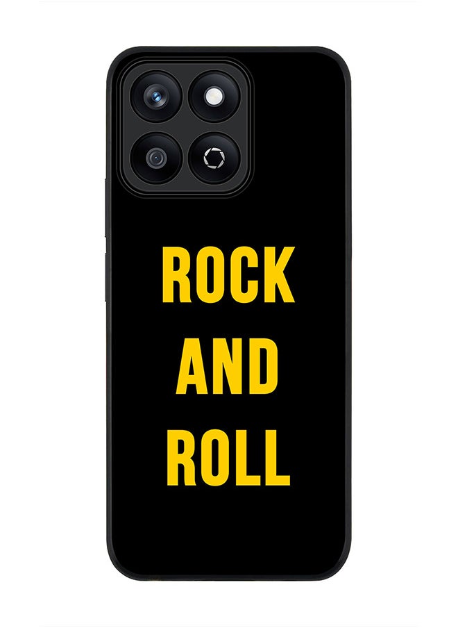 Stylizedd For Honor X7c 4G Case,Slim fit Camera Protection, Shockproof Thin Phone cover  - Rock and Roll  - Image 1