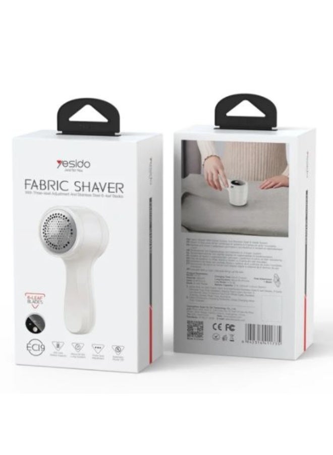 يسيدو ماكينة حلاقة الملابس ذات الرأس الواحد 3 إعدادات تروس مزيل الوبر الكهربائي - Image 4
