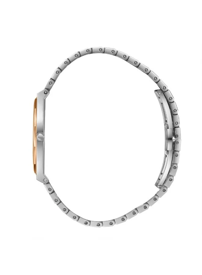 بيفرلي هيلز بولو كلوب BEVERLY HILLS POLO CLUB BP3668X.330 Women's Analog Display Watch & Metal Strap Silver