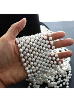 ⓡ 12 Pcs White Pearl Bead Necklaces Flapper Beads Party Accessory Party Favor - pzsku/Z42F78250C2B4A0C6F80EZ/45/_/1692164561/9d7854dc-3f21-4350-a6ee-807995cc54d4