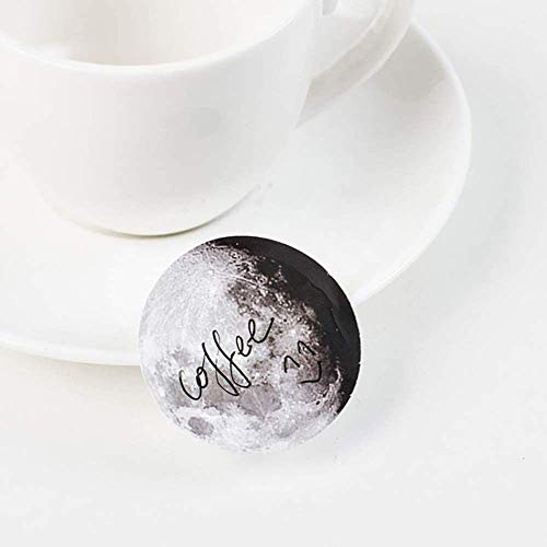 Doraking Mini Size Scrapbooks Stickers Decals, Doraking DIY Decoration Moon Phase 45PCS Stickers for Laptop Scrapbook Suitcase Notebooks Album (Moon Phase) - Image 3