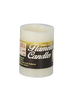 Blazing Ledz LEDz Scented Flameless Candle White 4 Inch 702239  - Image 3