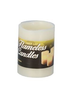 Blazing Ledz LEDz Scented Flameless Candle White 4 Inch 702239  - Image 2