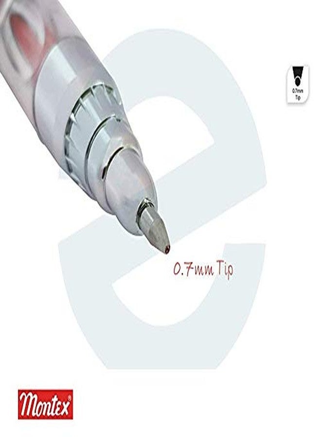 Montex Winner Jumbo Gel Pen - Red (Pack of 10) by DTL Company - Image 5