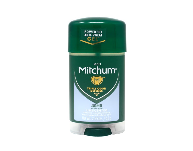 Mitchum Deodorant Mens Gel Unscented 2.25oz (2 Pack) - Image 2