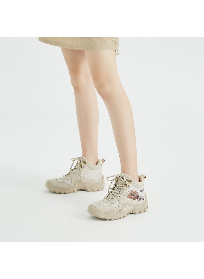 Jeep Women's Shoes 23 Autumn Collection - Trendy Combat Boots, Comfortable Platform Work Boots, Vintage Style Women's Boots - Image 3