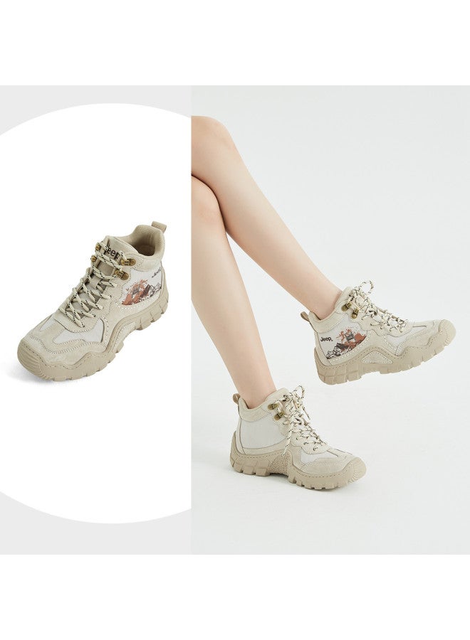 Jeep Women's Shoes 23 Autumn Collection - Trendy Combat Boots, Comfortable Platform Work Boots, Vintage Style Women's Boots - Image 2