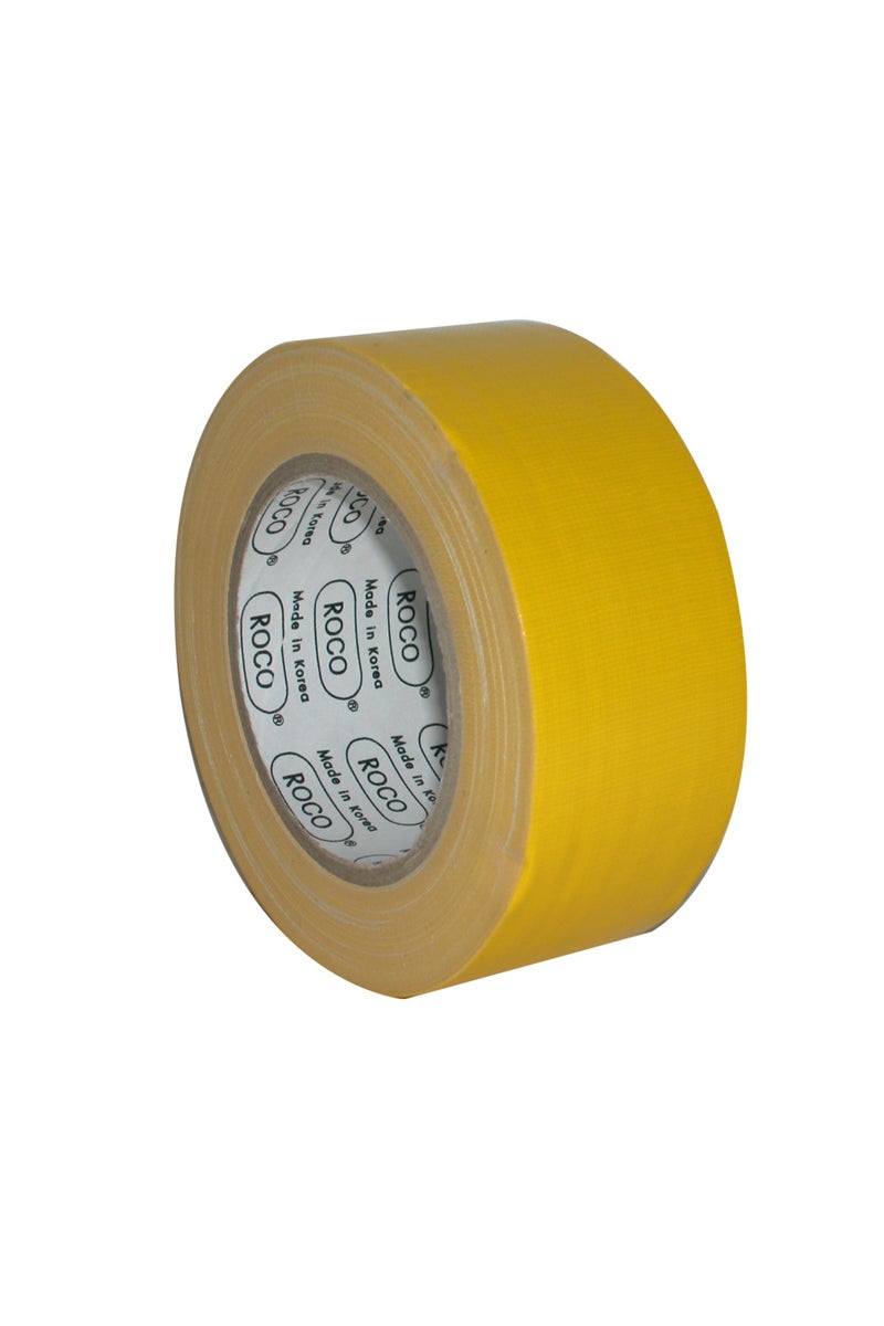 ROCO Cloth Tape 2" X 25 m Yellow