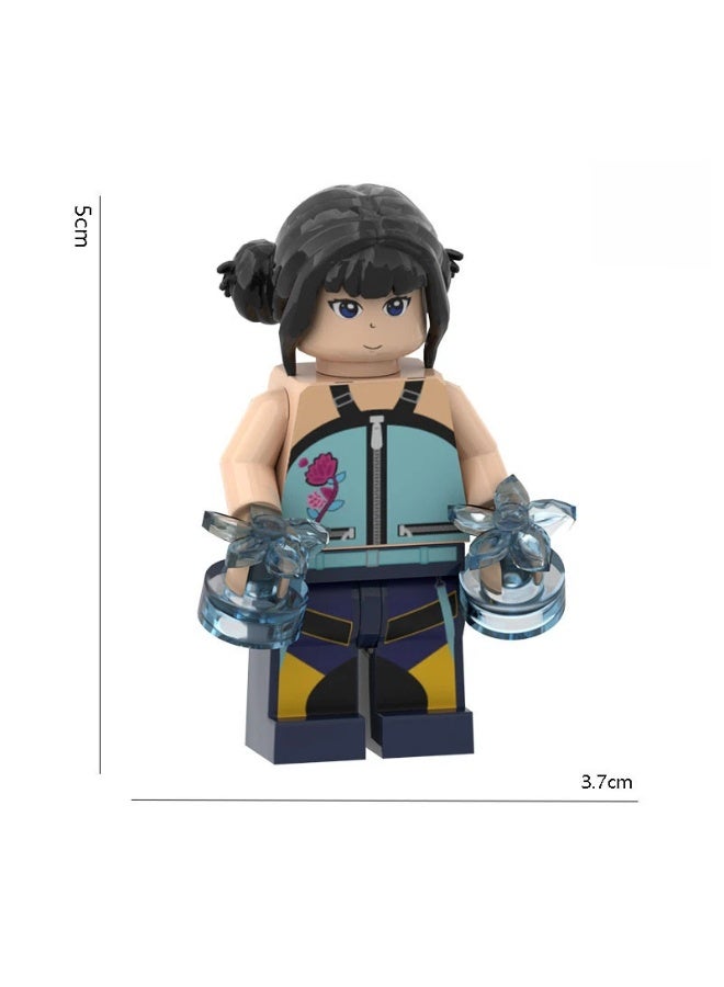 KPop Demon Hunters Building Blocks Rumi Mira Zoey Assembled Model Dolls as gifts for family and friends - Image 4