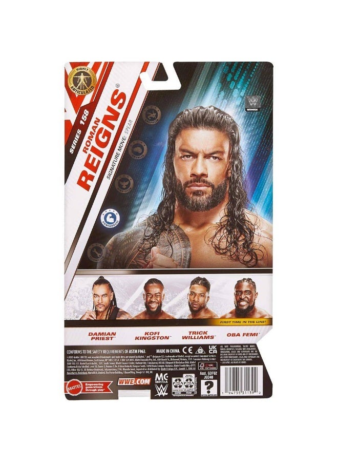 WWE Main Event Roman Reigns Action Figure (15.24 cm) - Image 2
