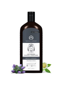 The Man Company Anti-Graying 2-In-1 Shampoo & Conditioner For Men | Enriched With Shikakai & Bhringraj | Delays Grays | Boosts Confidence | Sls & Paraben Free | All Hair Types - 200Ml  - Image 1