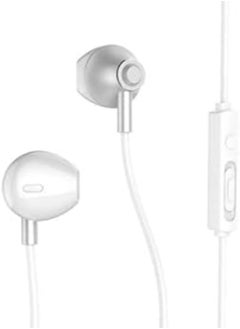 Remax RM-711 Stereo Wired In-Ear Earphones Noise Cancelling - White