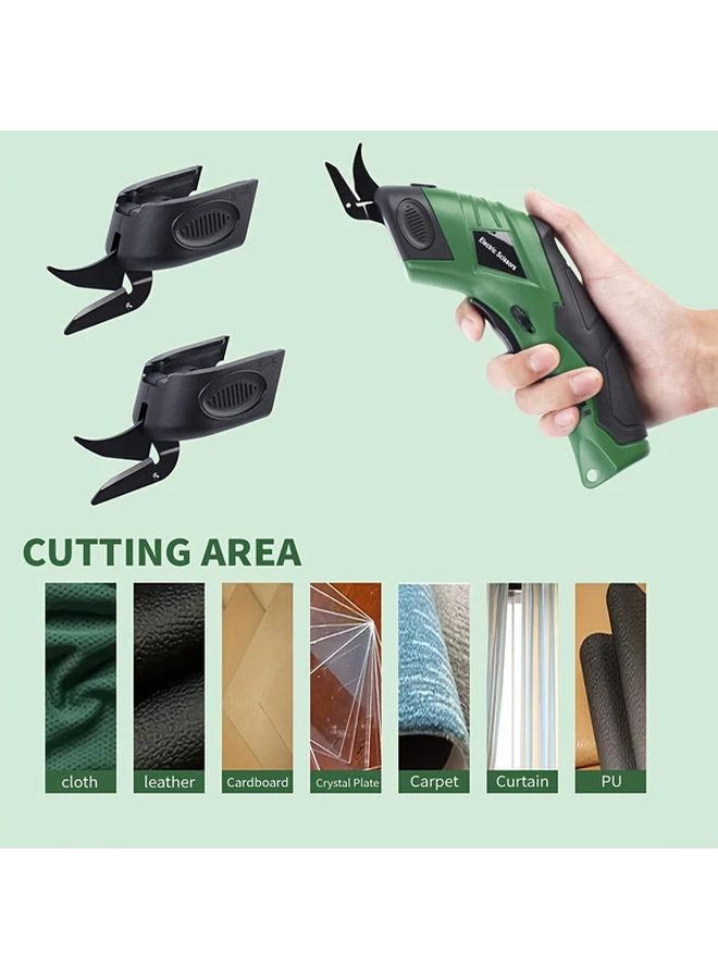 2 Pack Metal Electric Scissors Blades Cordless Power Tool Accessories for Fabric Cutting - Image 5