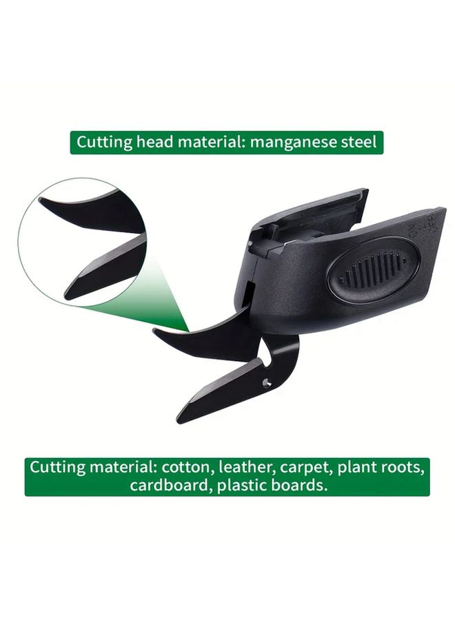 2 Pack Metal Electric Scissors Blades Cordless Power Tool Accessories for Fabric Cutting - Image 2