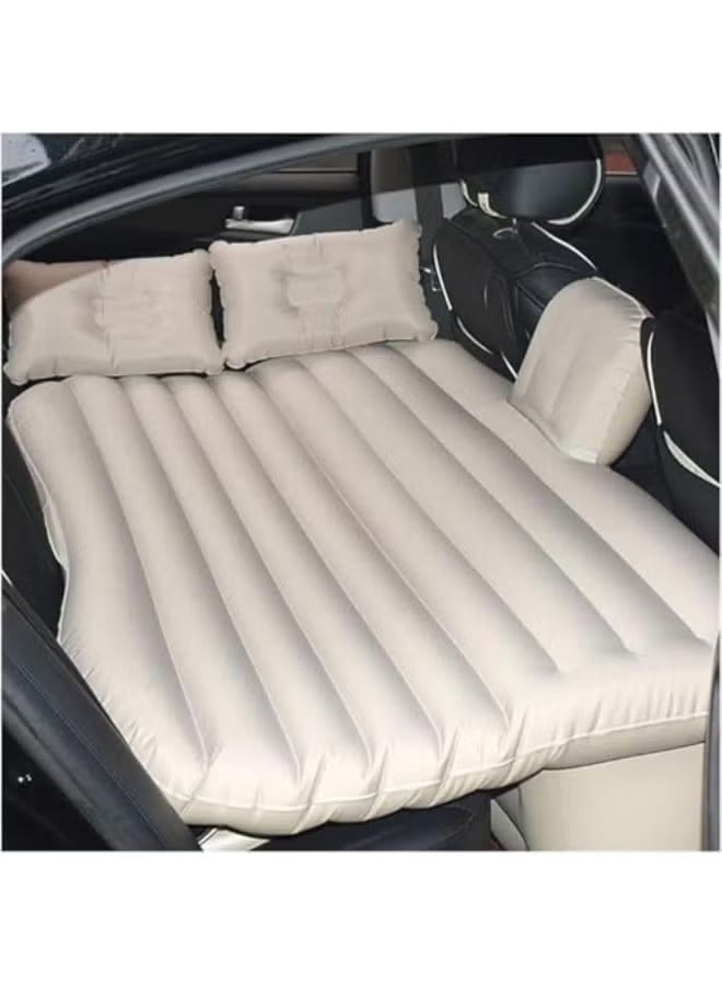 جينيكست مرتبة هوائية للسفر بالسيارة - سرير هوائي قابل للنفخ محمول للسيارات الرياضية متعددة الاستخدامات مع وسادتين هوائيتين للتخييم والسفر والاستخدام في الهواء الطلق - Image 5