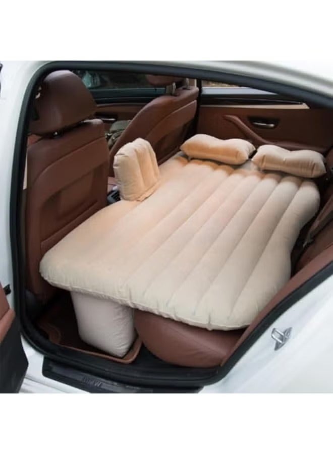 جينيكست مرتبة هوائية للسفر بالسيارة - سرير هوائي قابل للنفخ محمول للسيارات الرياضية متعددة الاستخدامات مع وسادتين هوائيتين للتخييم والسفر والاستخدام في الهواء الطلق - Image 1