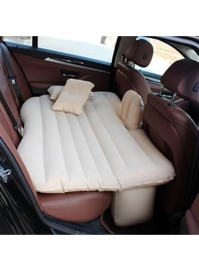 جينيكست مرتبة هوائية للسفر بالسيارة - سرير هوائي قابل للنفخ محمول للسيارات الرياضية متعددة الاستخدامات مع وسادتين هوائيتين للتخييم والسفر والاستخدام في الهواء الطلق - Image 2