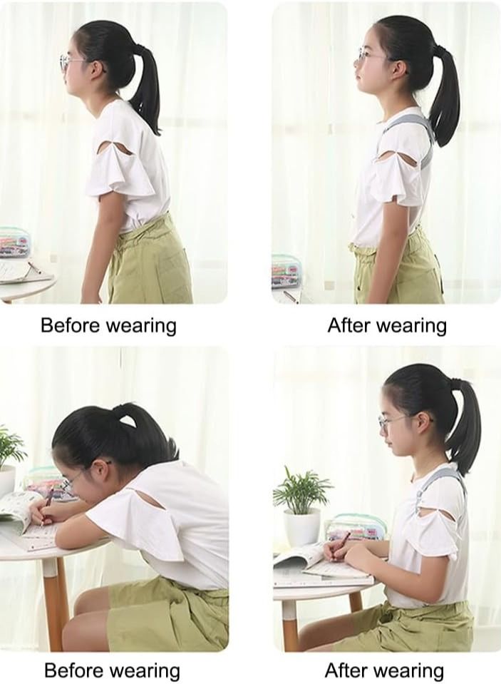 Smart Posture Corrector with Sensor Vibration Reminder for Men and Women, Backmedic Posture Reminder for Teens and Kids, Adjustable Angle and Straps to Help Maintain Correct Posture - Image 3