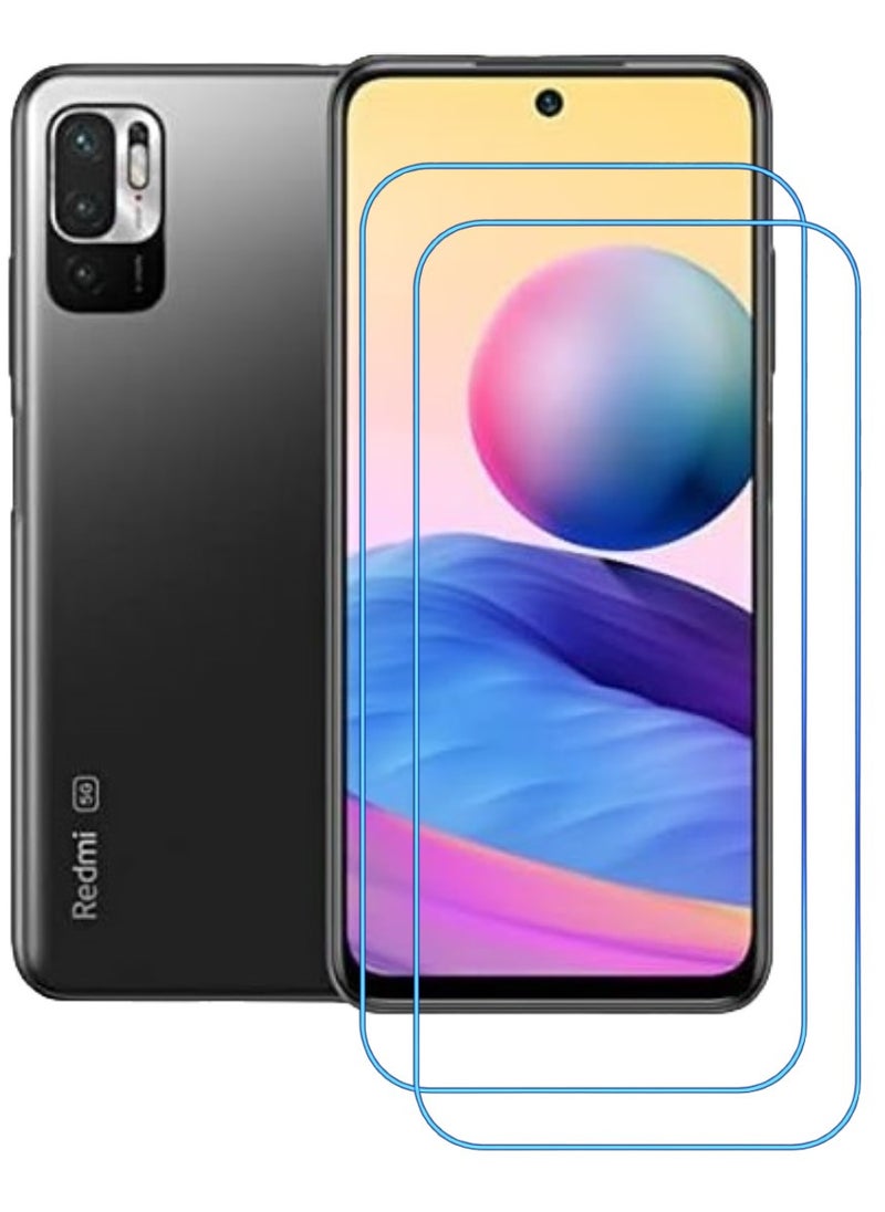 أكاليكس قطعتين، حماية شاشة،  لهاتف شاومي  ريدمي نوت 10 5G ، جودة ممتازة. - Image 1