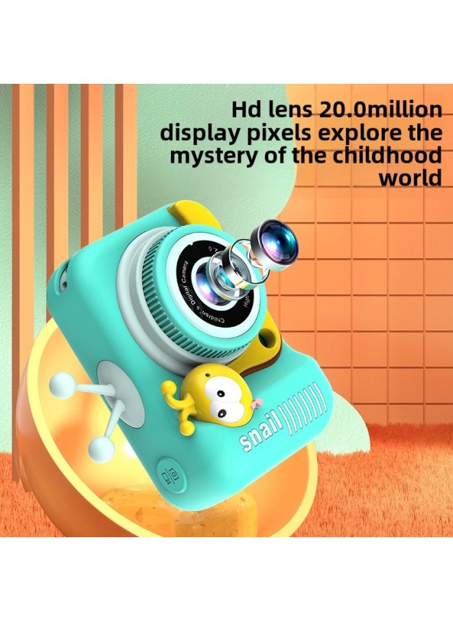 null - Video Q1 Children's Game Camera Photo Mini Toy Camera Student Digital Gift Children's Camera-Color:64g High Speed Card Reader - Image 1