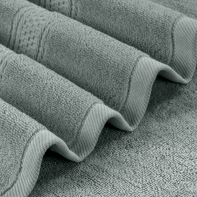 Utopia Towels 4 Pack Premium Bath Towels Set, 27 by 54 Inches, 100% Ring Spun Cotton 600GSM, Lightweight and Highly Absorbent Quick Drying Towels, Perfect for Daily Use, Cool Grey - Image 5