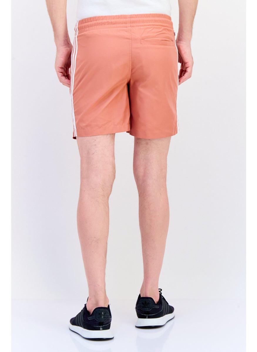 adidas Originals Men Sportswear Fit Drawstring Training Short, Rust Brown  - Image 3
