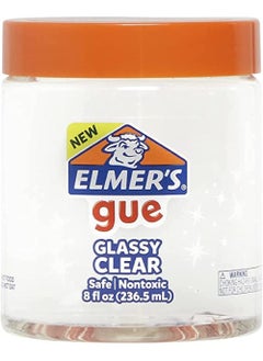 ELMER'S Elmer's Glassy Clear Premade Slime, Smooth, Stretchy, Non-Toxic, Ready-to-Use Slime for Kids,  236 ml  - Image 1