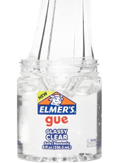 ELMER'S Elmer's Glassy Clear Premade Slime, Smooth, Stretchy, Non-Toxic, Ready-to-Use Slime for Kids,  236 ml  - Image 3