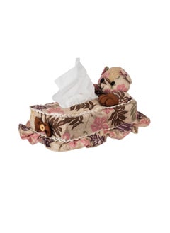 Dania Teddy bear shaped cloth tissue box  - Image 1
