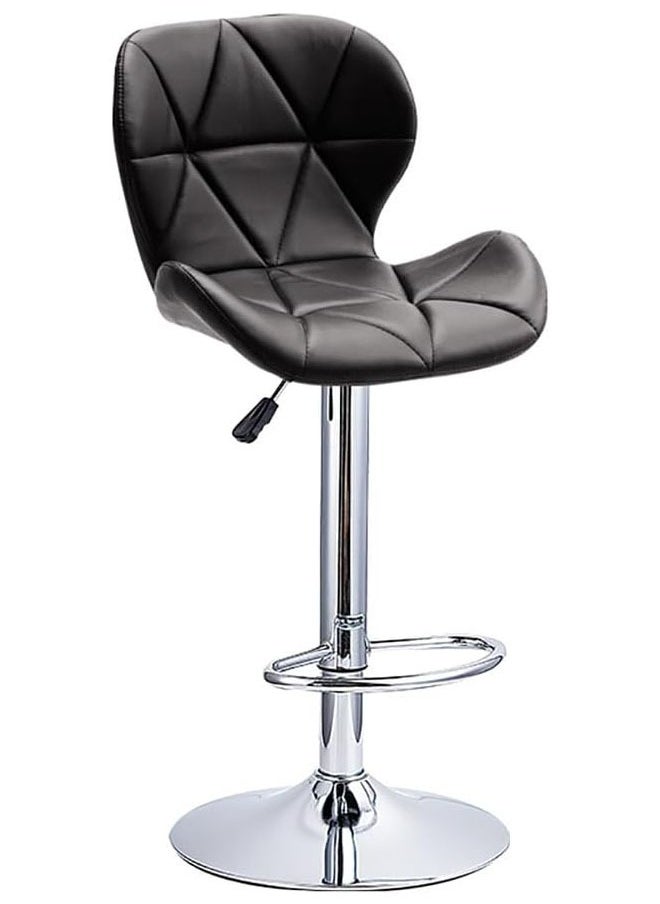 Generic Bar Chairs Swivel Height Adjustable Bar Stools PU Leather Padded Breakfast Barstools  - Image 1