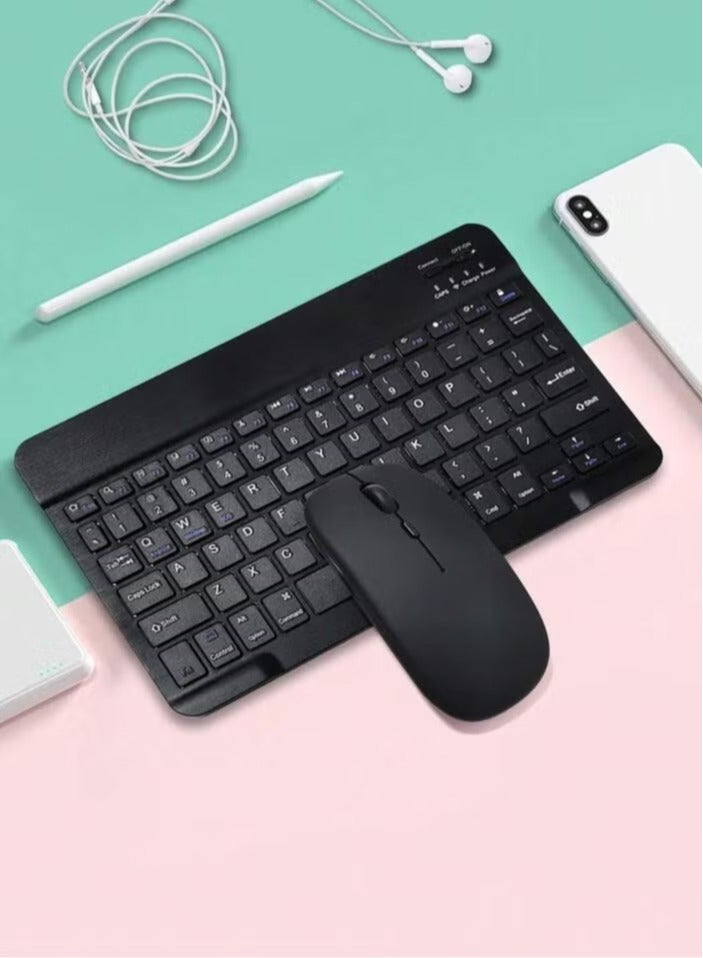 MAKS & CO. Rechargeable Wireless Keyboard & Mouse Kit – Multi-Device Compatibility, Quiet Keys & Long Battery Life - Image 1