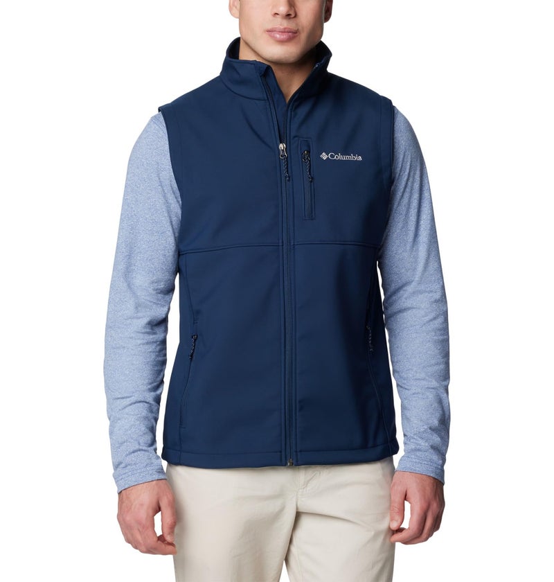 Columbia Mens Ascender II Softshell Vest Collegiate Navy Medium - Image 2