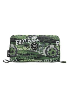 Senior Army Green Football MultiColor Pencil Case